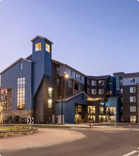 Exterior of Hub Boulder