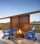 courtyard with fire pit