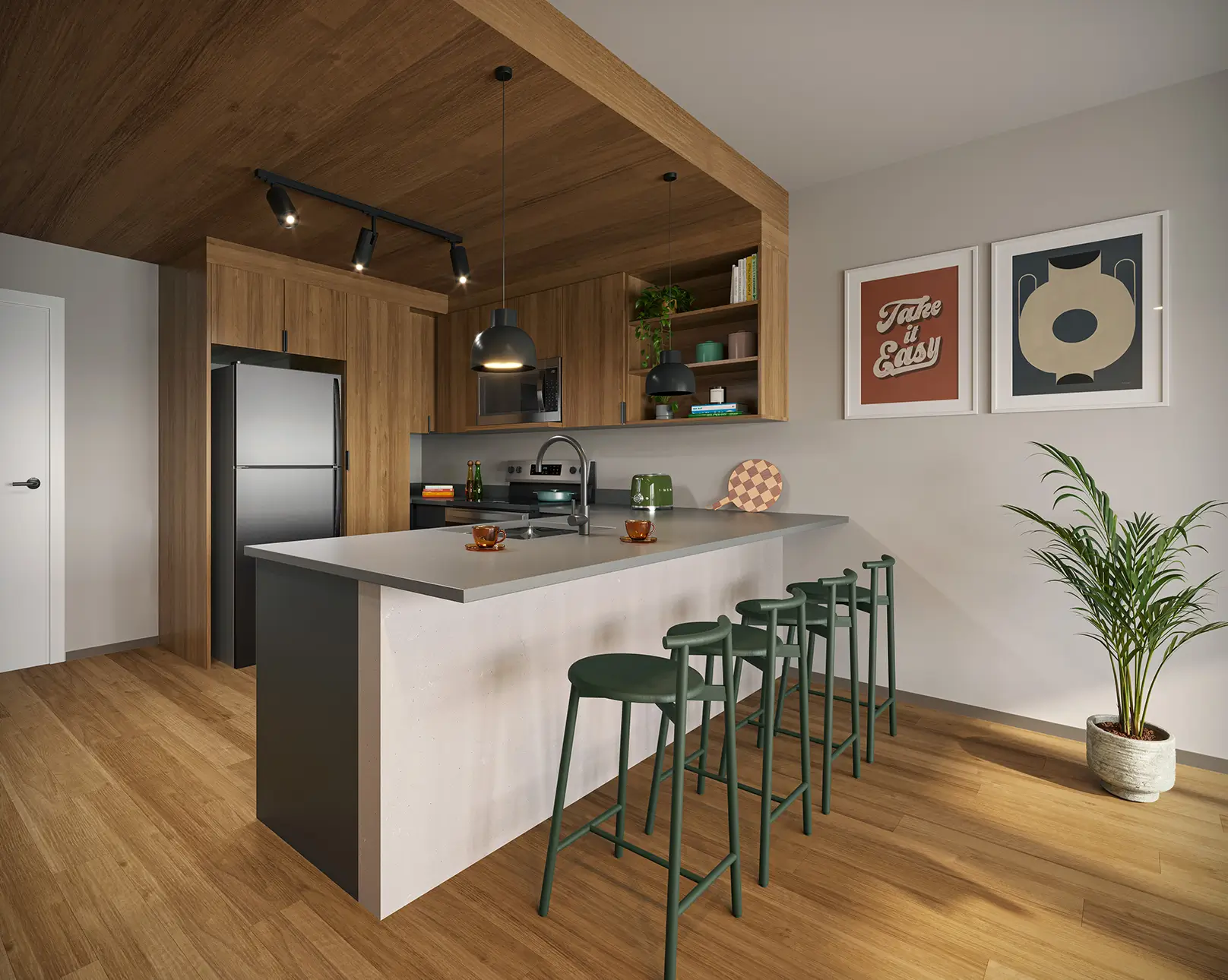apartment kitchen