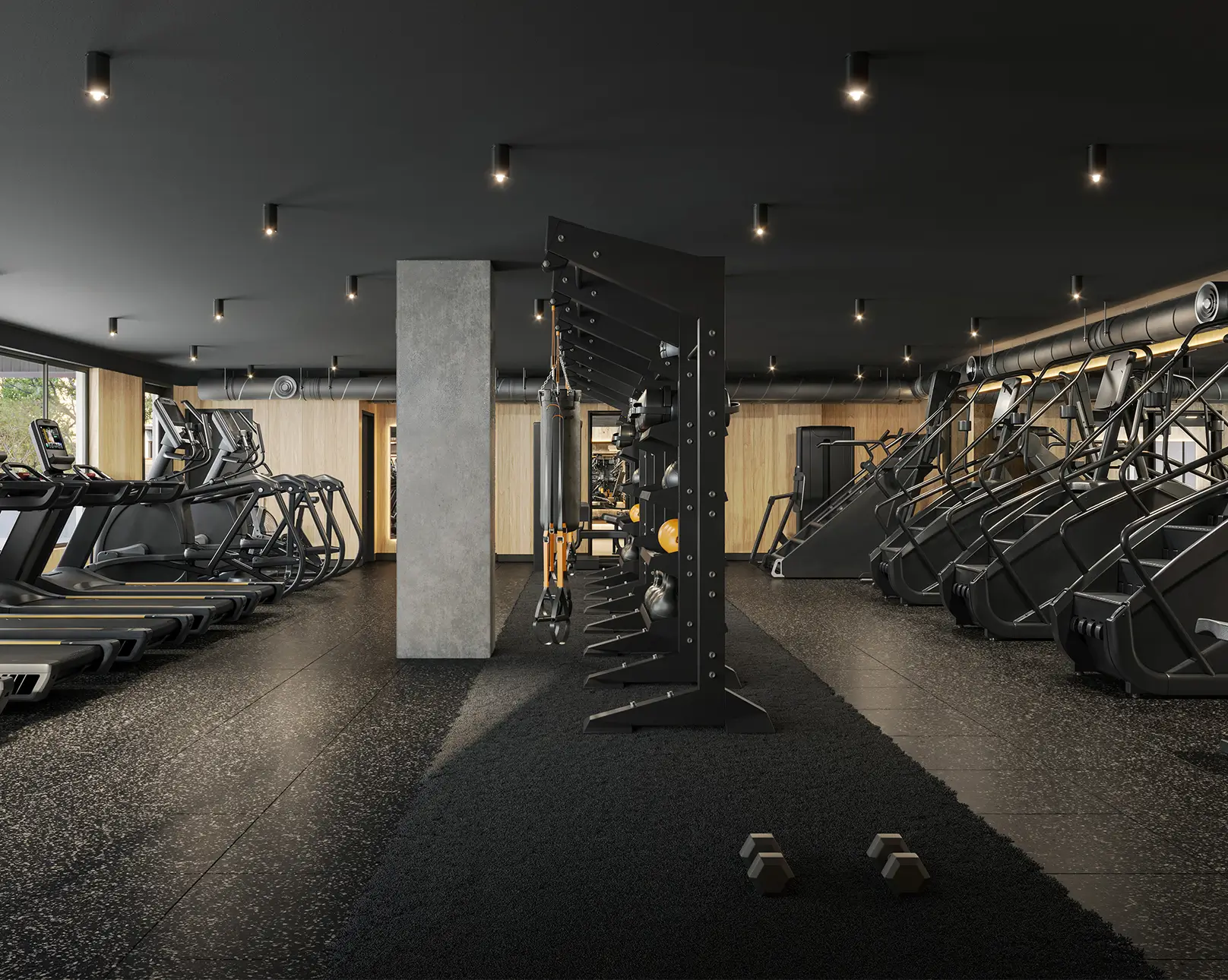 state-of-the-art fitness center