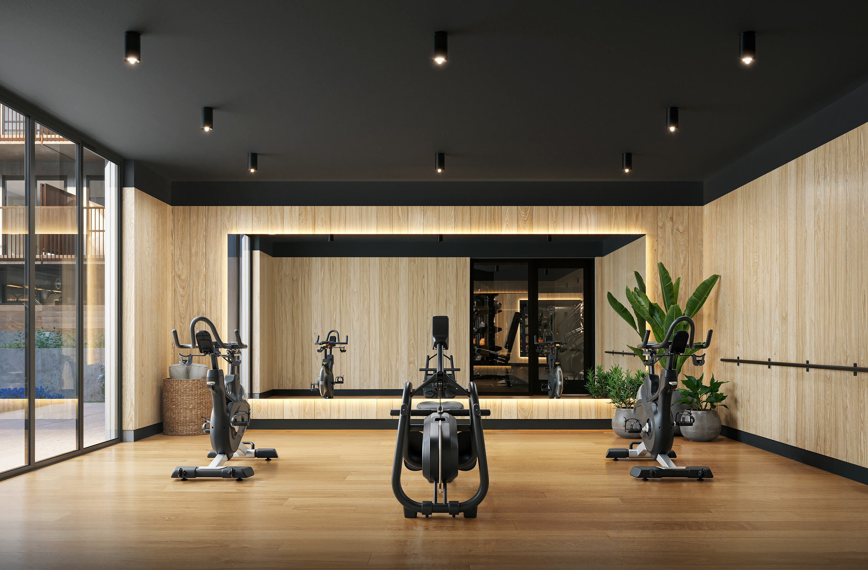 fitness center