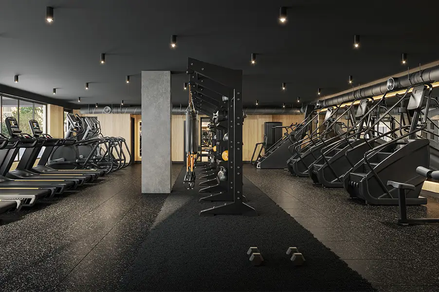 state-of-the-art fitness center