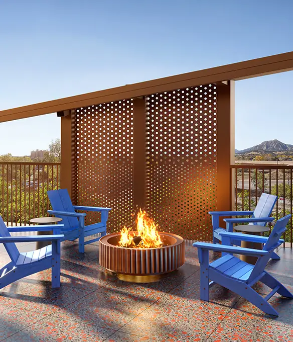 outdoor fire pit