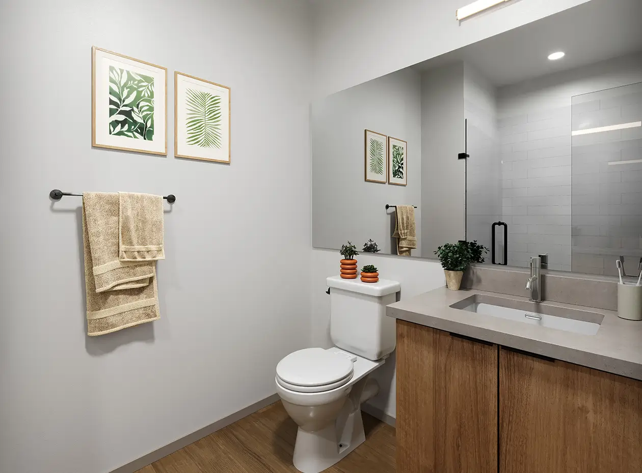 apartment bathroom