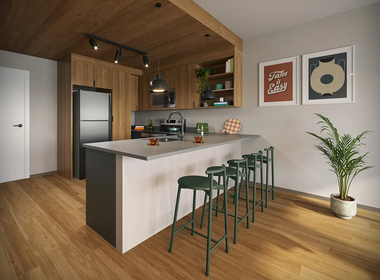 apartment kitchen