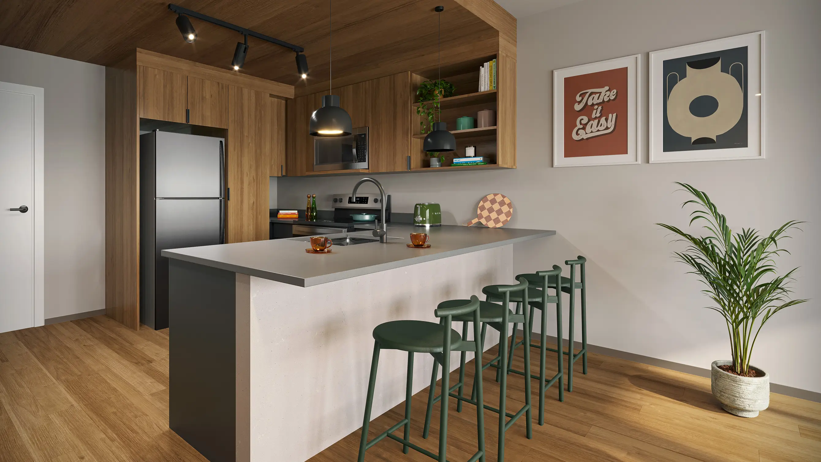 apartment kitchen