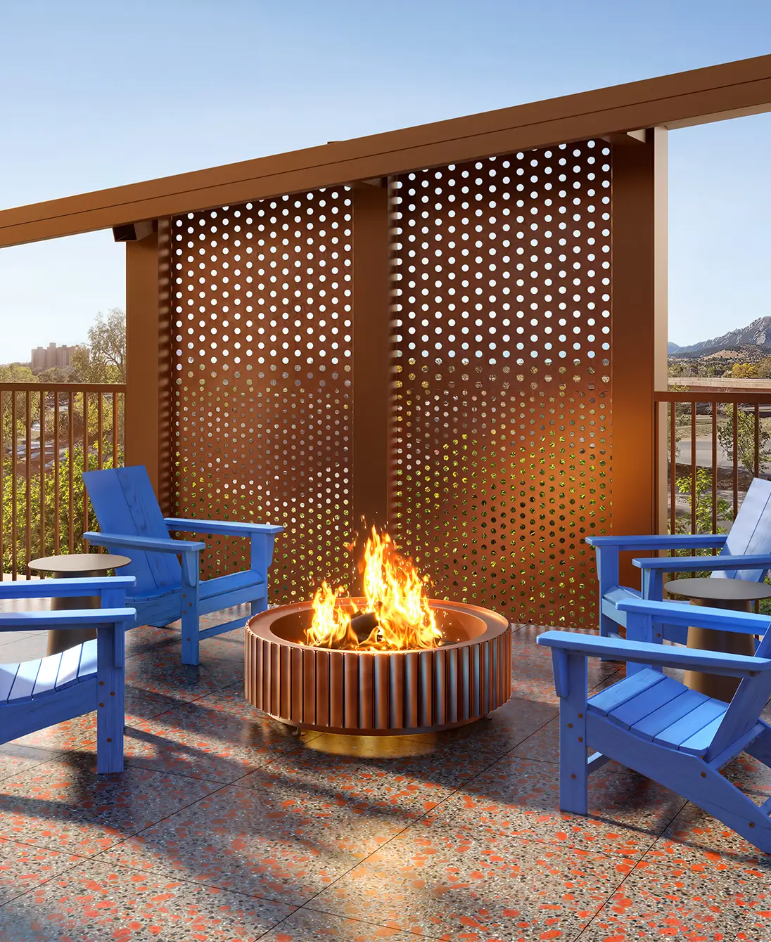 outdoor firepit