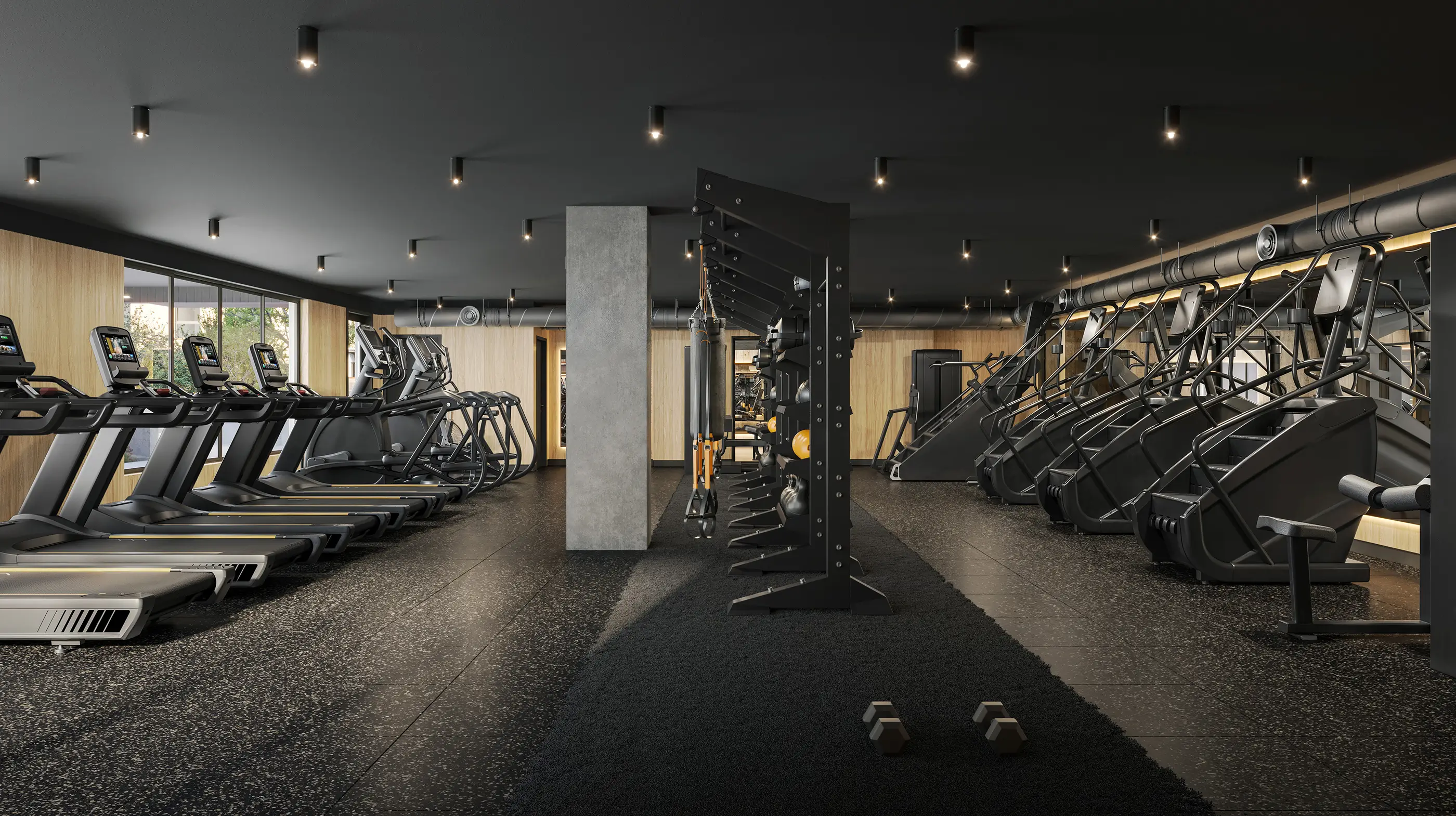 state-of-the-art fitness center