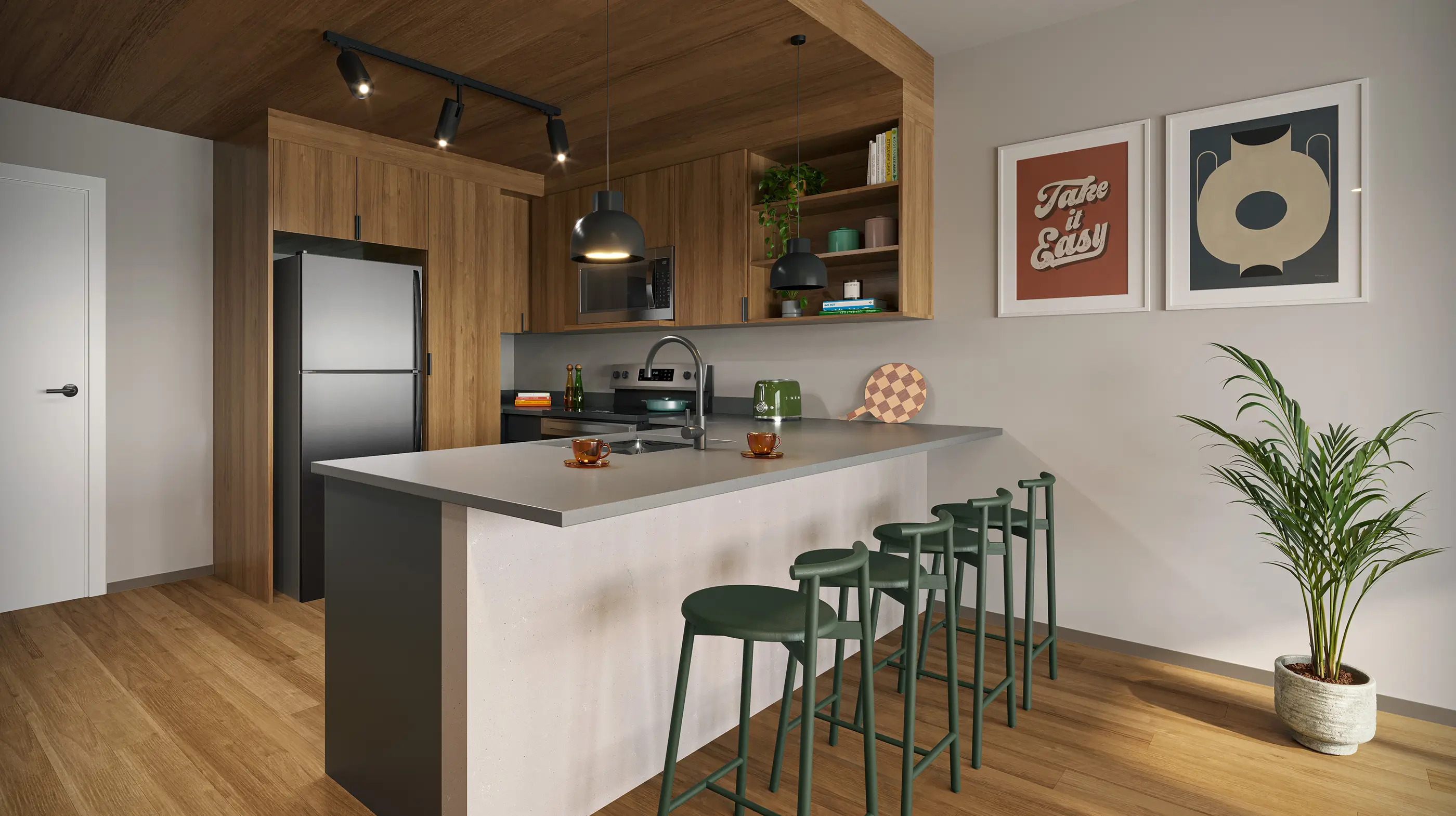 apartment kitchen