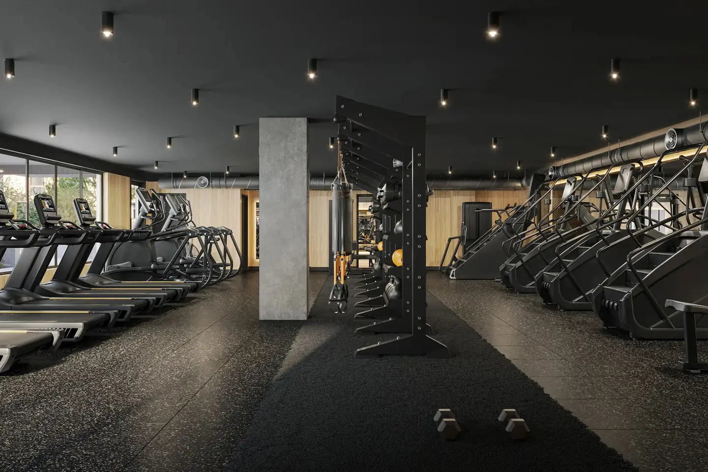 state-of-the-art fitness center