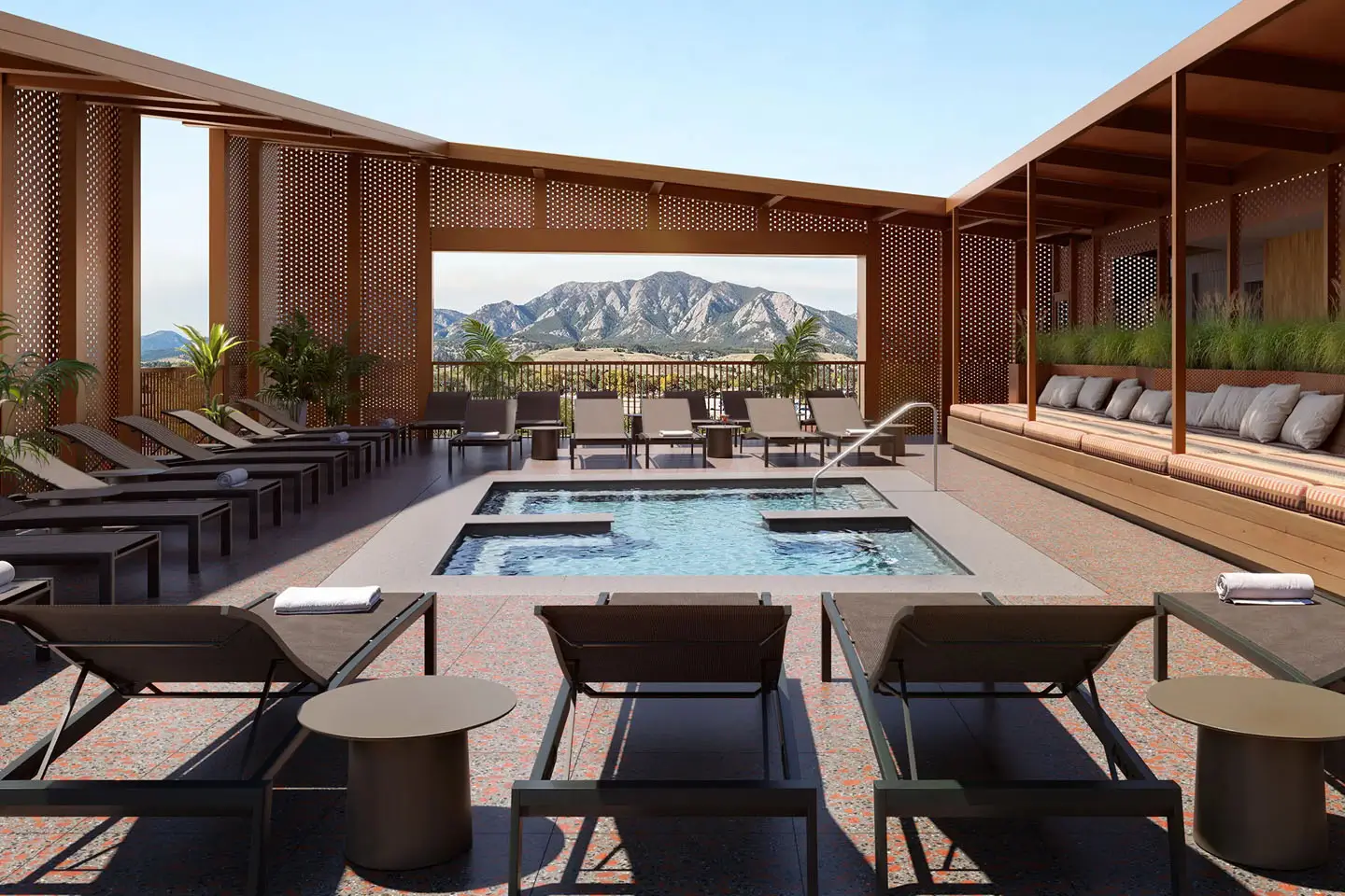 outdoor swimming pool